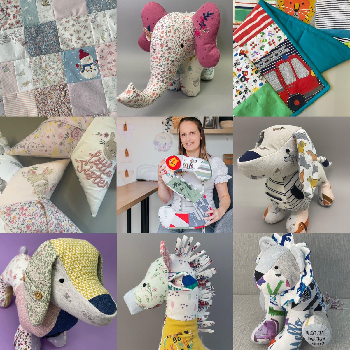 Ideas for what to do with your children's outgrown clothing